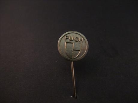 Puch bromfietsen, motorfietsen, ,inbouwmotoren.logo blank